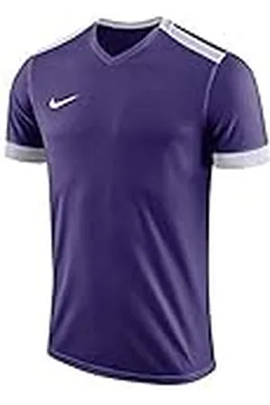 Nike Y NK Dry Prk Drby II JSY SS T-Shirt, Niños, Court Purple/White/White/White, S