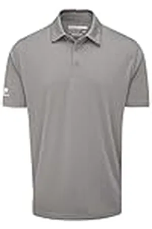 Stuburt Eider-Polo de Manga Corta Transpirable Que Absorbe la Humedad Camisa, , M para Hombre