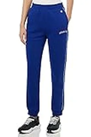 Champion Legacy Color Punch W-Light Powerblend Fleece High-Waist Rib Cuff Pantalones Deportivos, , M para Mujer