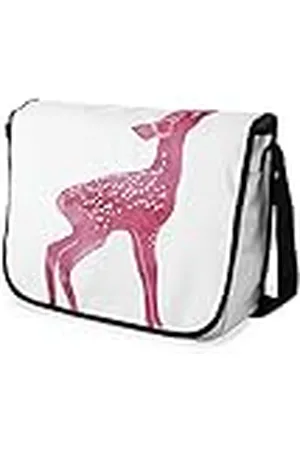 Bonamaison – Bolsas de Mensajero con Pulsera Negra para Estudiantes, Mochilas Escolares para niñas y niños, 29 x 36 cm