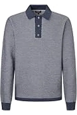 Hackett Polo de Punto Texturizado LS, , XL para Hombre