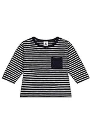 Petit Bateau A0BPO Camiseta De Manga Larga Bebé-Niños 24 Meses