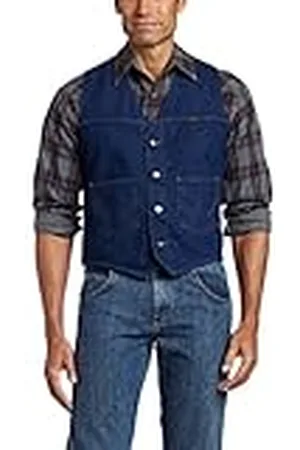 Wrangler Chaleco de sin forro para hombre, , X-Large
