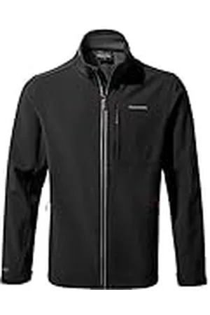 Craghoppers Altis Jacket, Cáscara suave Hombre, Black, 50