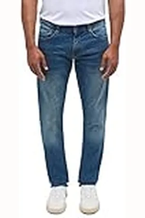 Mustang Oregon Tapered, Vaqueros Ajustados para Hombre, Blau (Stone 068), 28W x 32L