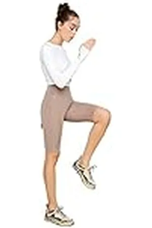 Trendyol Medias Deportivas de Cintura Alta para Ciclistas Pantalones de Yoga, , S para Mujer