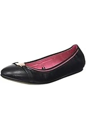 Tommy Hilfiger D3285ANA 9A, Bailarinas con Punta Cerrada Niños, Negro (Black 990), 26 EU