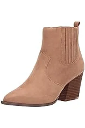 THE DROP Sia Pointed Toe Western Ankle Boot boots womens, , 42 EU