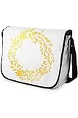 Bonamaison – Bolsas de Mensajero con Pulsera Negra para Estudiantes, Mochilas Escolares para niñas y niños, 29 x 36 cm