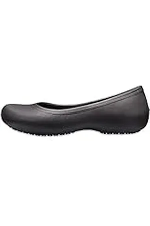 Crocs At Work Flat W Bailarinas con punta cerrada Mujer, ,33/34 EU