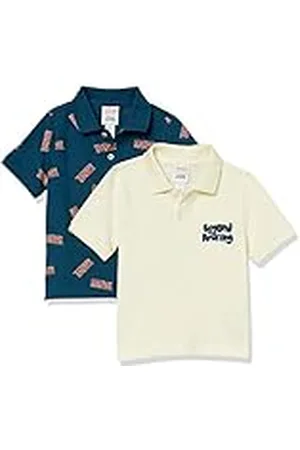 Amazon Disney | Marvel | Star Wars Polos de piqué de Manga Corta Niño, Pack de 2, , 4 años