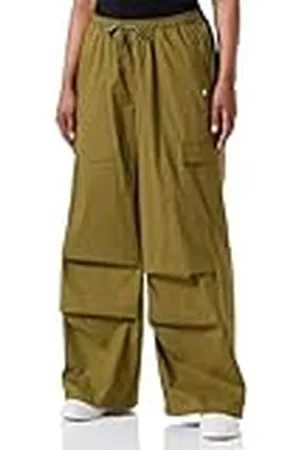 Champion Legacy Minimalist Resort W-Light Cotton Popeline Parachute Pantalones Deportivos, , S para Mujer