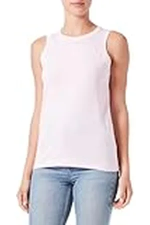 Champion Legacy Icons W-Small Script Logo Tank S/L Camiseta de Tirantes Anchos, , XL para Mujer