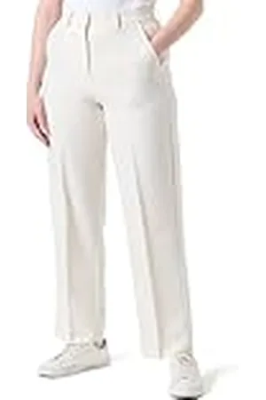 JJXX Jxmary HW Pant Pnt Noos Pantalones, Color Blanco, 27W x 32L para Mujer