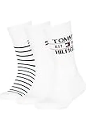 Tommy Hilfiger Sport Breton Calcetines de tripulación, , 27-30 Unisex niños