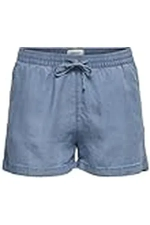 ONLY Onlpema Lyocell Life Dnm Shorts Box Pantalones Cortos, , M para Mujer