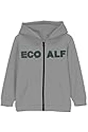 ECOALF Sudadera Niño Islalf, de Algodón, Tejido Reciclado, Sudadera Algodón Niño, Sudadera con Cremallera, Sudadera Básica, Talla 14 años, Color