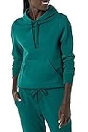 Amazon Sudadera con Capucha y Corte Regular de Felpa Francesa (Disponible En Tallas Grandes) Mujer, , XS