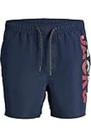 JACK & JONES Jpstfiji Jjswim Splicelogo LY Sn PS Bañador Corto, , 44 Hombres