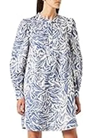 Part Two Dress, Vestir, 34 Vestido MaddinPW DR, Estampado de alas Azules