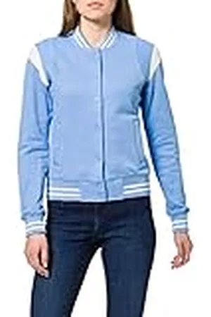 Urban classics Chaqueta para Mujer Inset College Sweat Varsity, , S