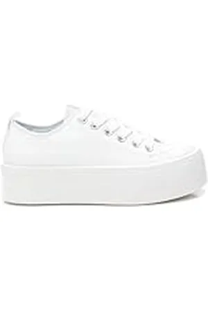 Refresh Zapatilla Mujer Blanco - Calzado Cómodo y Versátil - Moda Casual - Modelo 17247401 (Talla 40)
