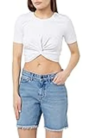 Noisy May Nmsmiley NW Frill-Pantalones Cortos Vi304lb Noos, , M para Mujer