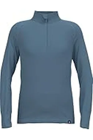 Odlo Ropa Interior térmica para niños Active Warm I, Ropa Interior Deportiva para niñas y niños, Camiseta térmica de Manga Larga