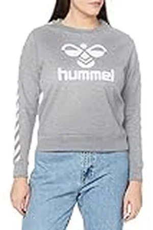 Hummel Classic Taped Sweatshirt Swsht, Mujer, , Extra-Small