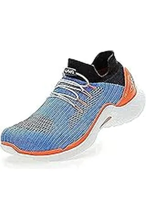 UYN City Running, Sneaker Hombre, Blue/Orange, 40 EU