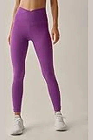 Black Limba Lena- Legging Deportivo para Mujer de Cintura Alta en Forma de V