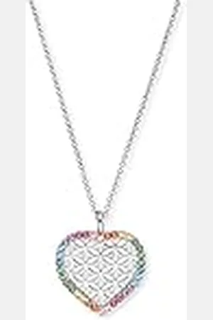 Engelsrufer Collar para mujer de plata 925 con circonitas 32015507, 42cm, Plata esterlina, Circonia cúbica