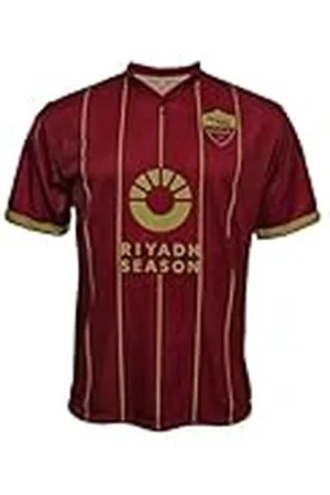As Roma Camiseta réplica Oficial, Home 24-25, Color Blanco, 8 años