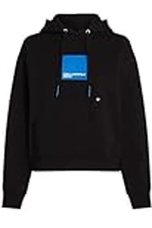 Karl Lagerfeld Reg Box Logo Hoodie Sudadera con Capucha, , M para Mujer