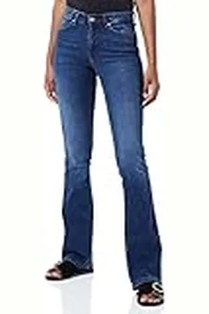 ONLY ONLBLUSH Mid Flared DNM TAI021 Noos Jeans, , S/30 De Las Mujeres