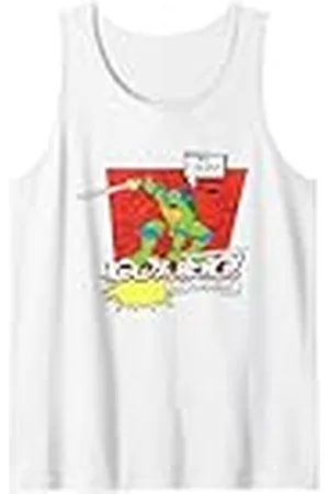 Teenage Mutant Ninja Turtles TMNT Leonardo Capa 100% héroe innecesaria Camiseta sin Mangas