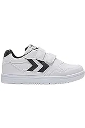 Hummel Camden Jr, Zapatillas Unisex niños, White/Black, 26 EU