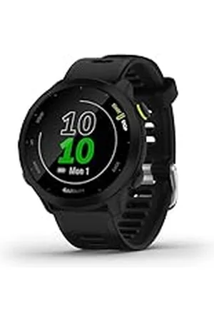 Garmin Forerunner 55 - Reloj inteligente para running con GPS, planes de entrenamiento, notificaciones y seguimiento del bienestar, (Reacondicionado)