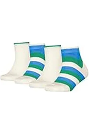 Tommy Hilfiger Quarter Calcetines, , 27/30 (Pack de 4) Children Unisex