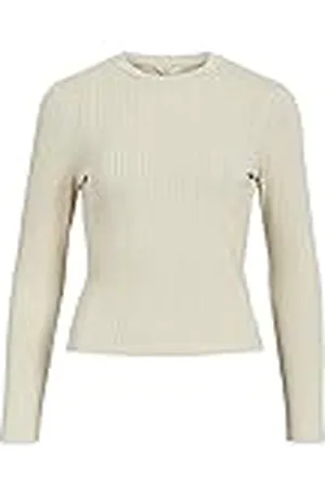 Object Objadrianna L/S O-Neck Top Noos Camiseta de Manga Larga, , L para Mujer
