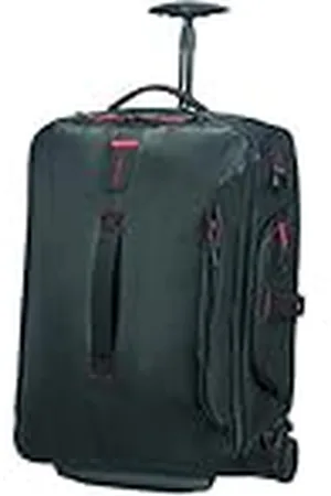 Samsonite Paradiver Light - Bolsa/Mochila con 2 Rodillos S, 55 cm, 51 L, Negro (Negro)
