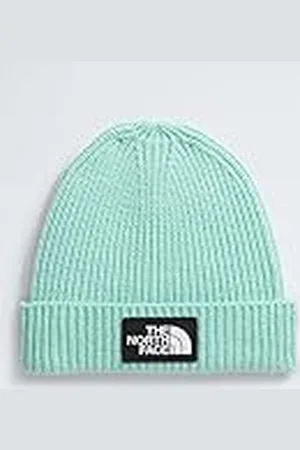 The North Face NF0A7WGC6EI Kids TNF Box Logo Cuffed Beanie Hat Unisex Tamaño OS