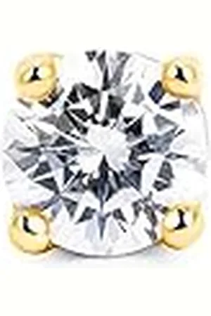 SINGULARU Pendiente Suelto Mini Spark - Pendiente en Plata de Ley 925 con Acabado Baño de de 18 Kt. - Cierre Tuerca a Presión - Pendiente Suelto - Joyas para Mujer