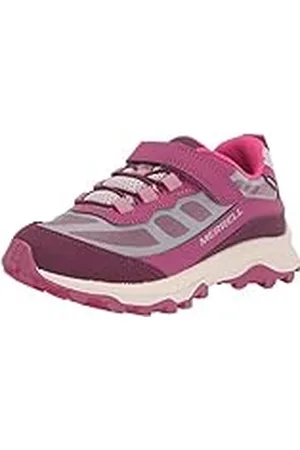 Merrell MOAB Speed Low A/C WTRPF, Sneaker, Grey/Berry, 43 EU