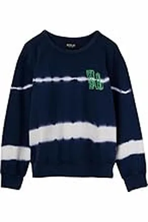Replay Sb2064 Sudadera, 010 Tye & Dye Blue/White, 16 años para Niños