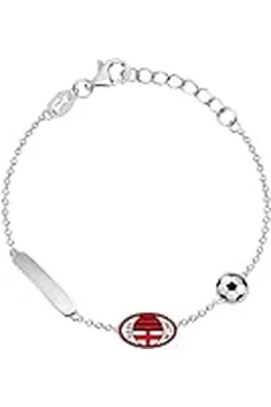 AC Milan LOWELL Pulsera Acero Niño, Piccola, Acero inoxidable, No es una piedra preciosa
