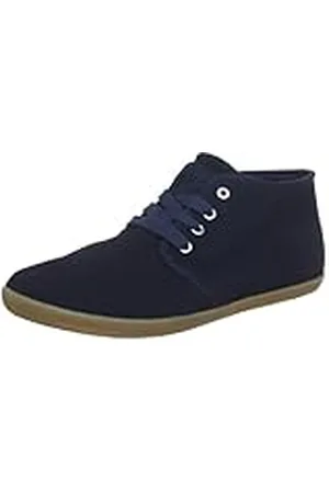 JACK & JONES VINTAGE JJ Oslo Suede - Zapatillas de Cuero Hombre, Color Azul, Talla 43