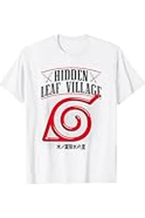 Naruto Shippuden Hidden Leaf Village Vintage Icon Anime Camiseta