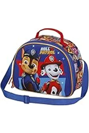 Paw Patrol La Patrulla Canina, Bolsa Portamerienda 3D, 25.5 x 20 cm