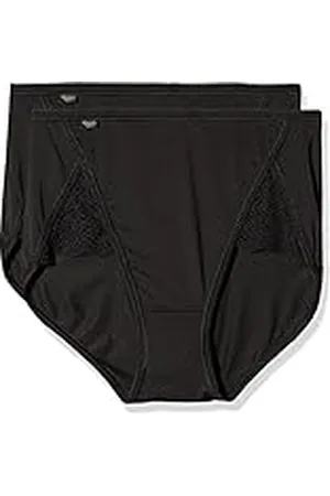 Sloggi Mujer Pure Sense Luxe Maxi C2P, Negro, 48